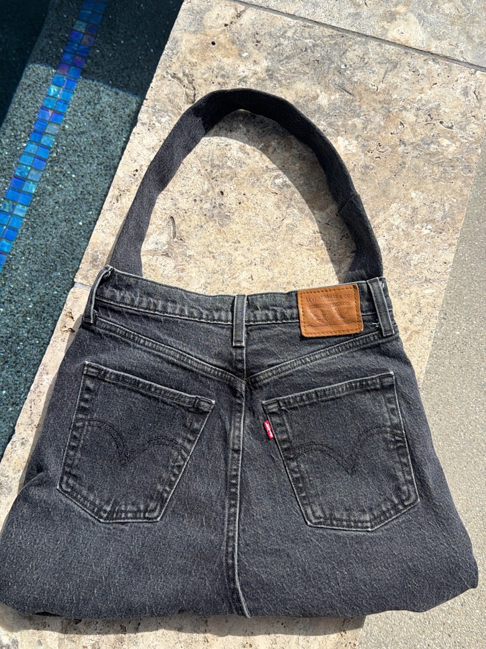 Levi's Black Denim Purse!